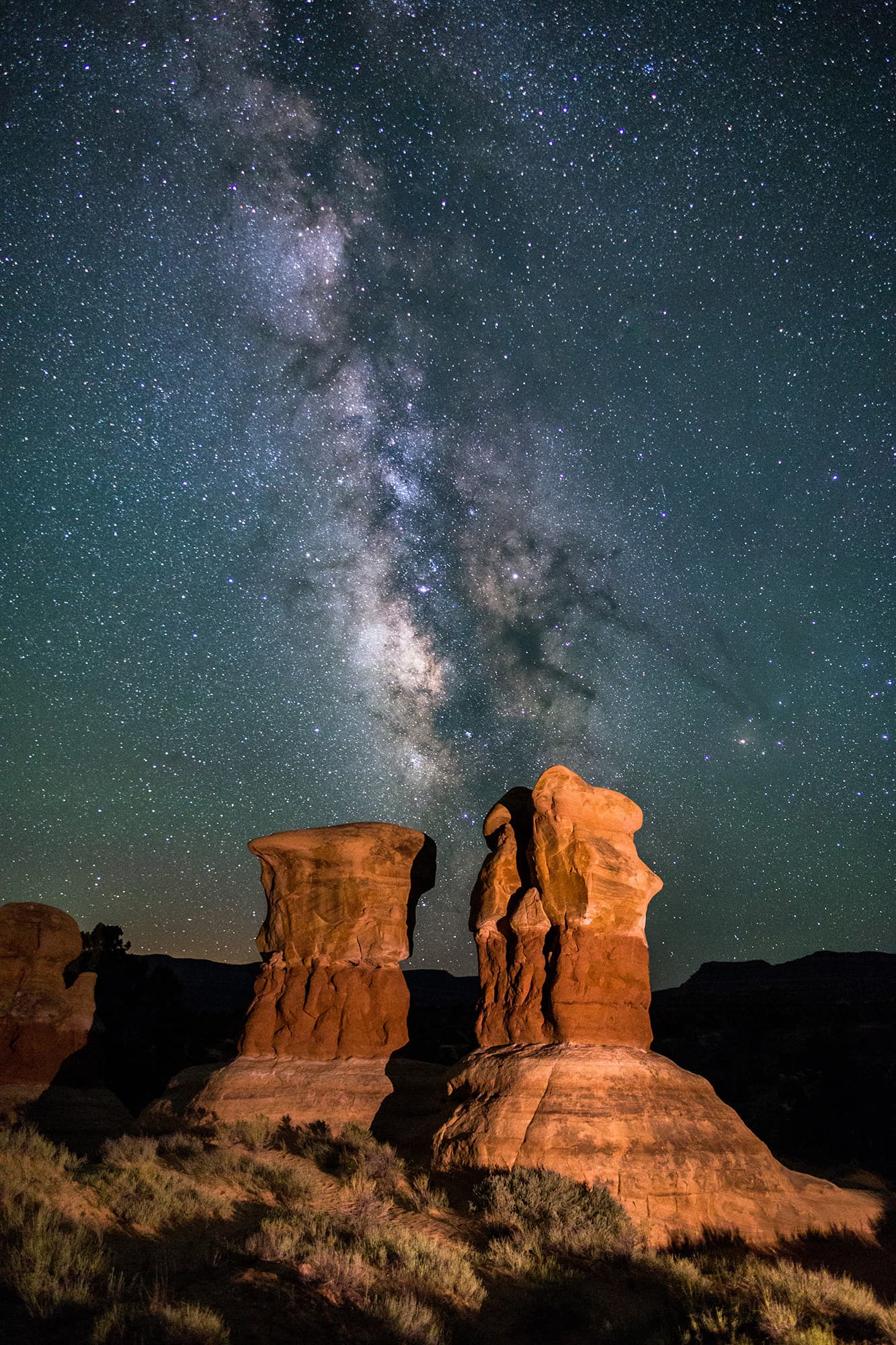 Adventure pinnacles at Devil’s Garden in Southern Utah