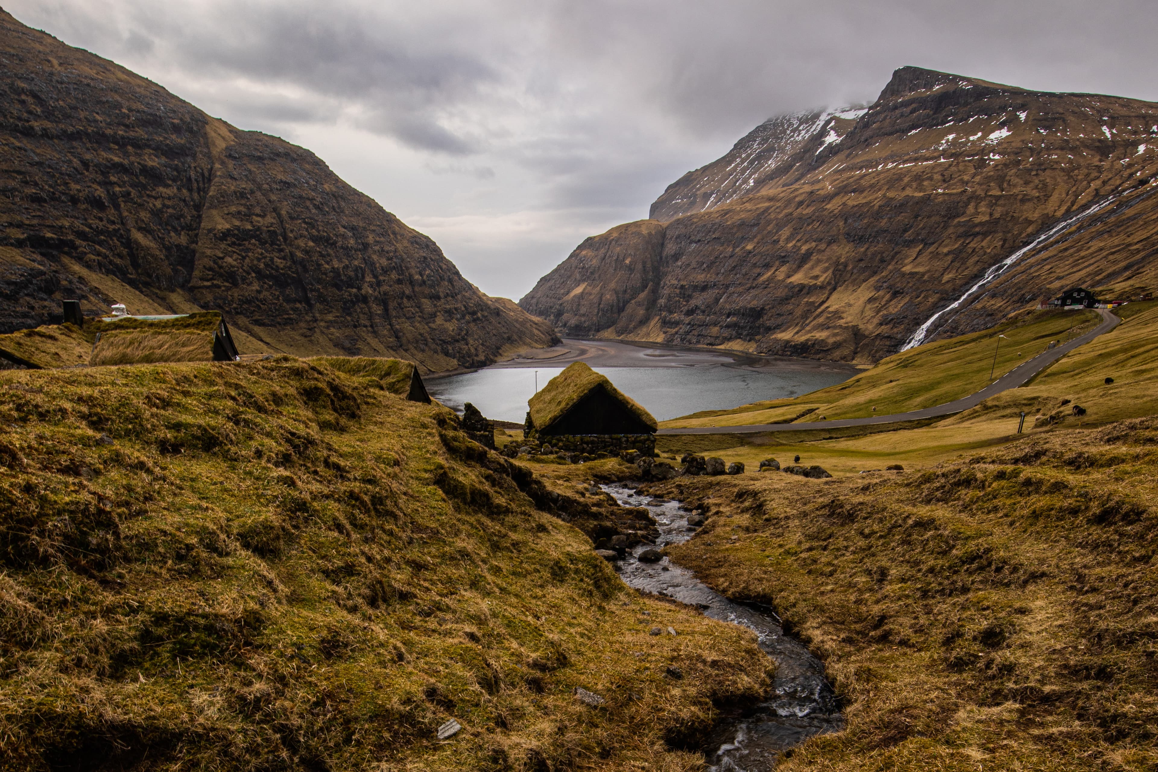 Saksun scenery in the Faroe Islands