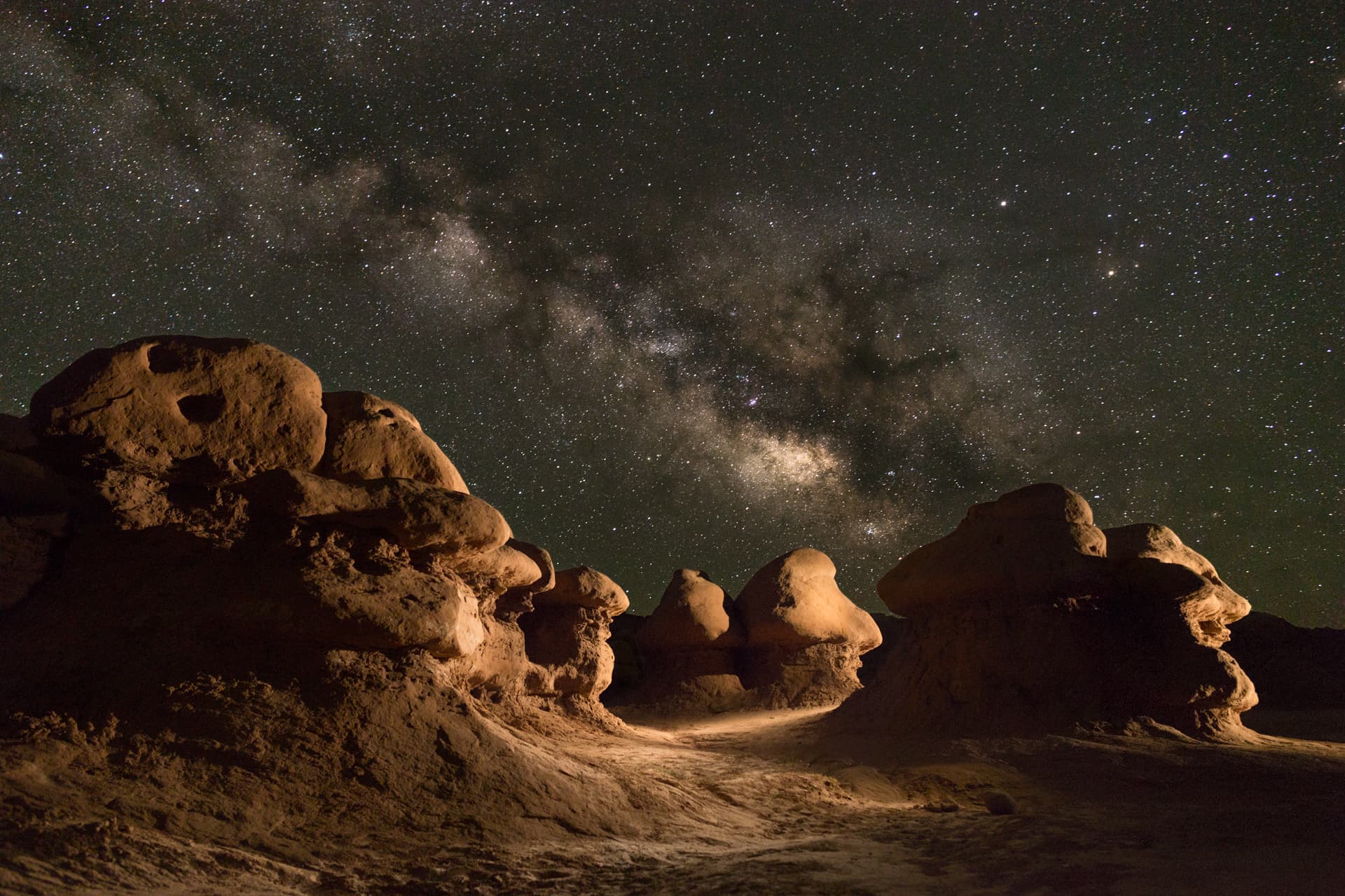 Goblin Valley hoodoo village in Southern Utah