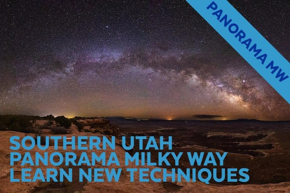 Southern Utah Milky Way panorama